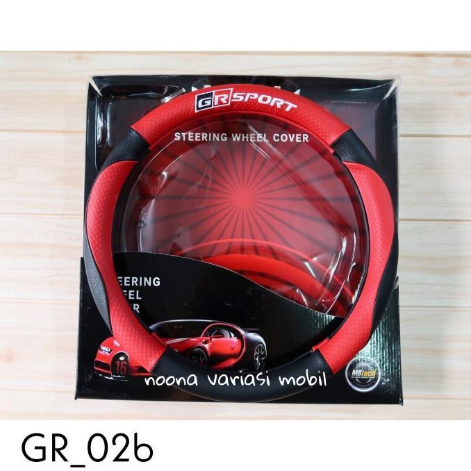 GR SPORT 02 Cover Sarung Stir Mobil All new rush terbaru