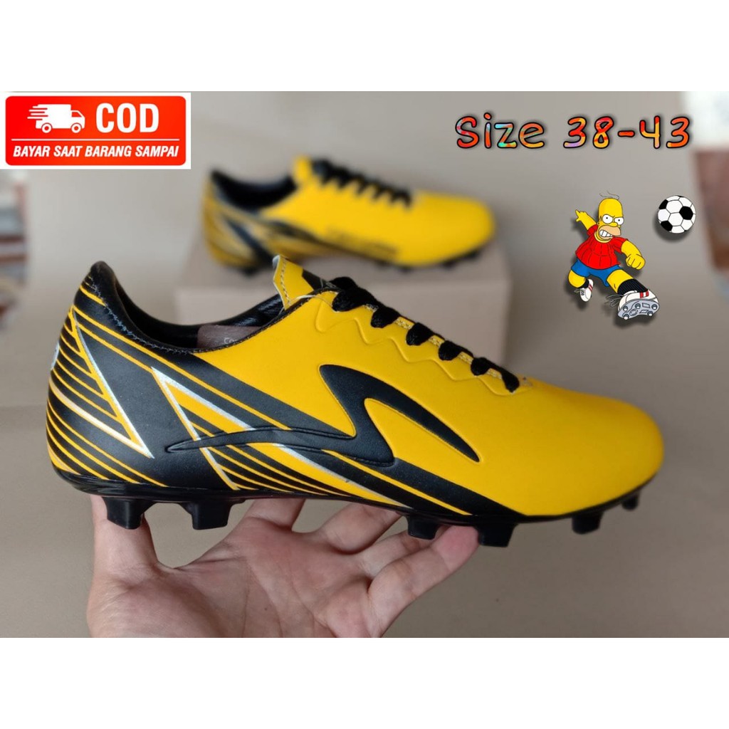 Sepatu Bola Specs LS Kuning / sepatu bola Specs Lightspeed yellow