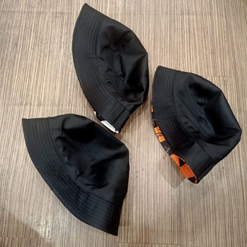 Topi Bucket Hat LV Catur Bolak Balik Topi Premium Impor