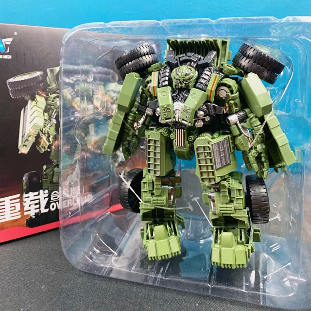 Devastator Overload transformer aoyi mech aka long haul