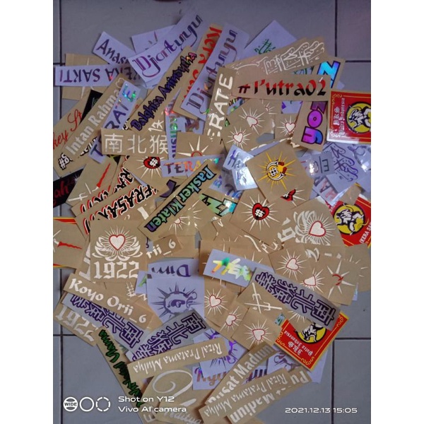 

STICKER TIMBUL/PRINTING!BISA CUSTOM✅