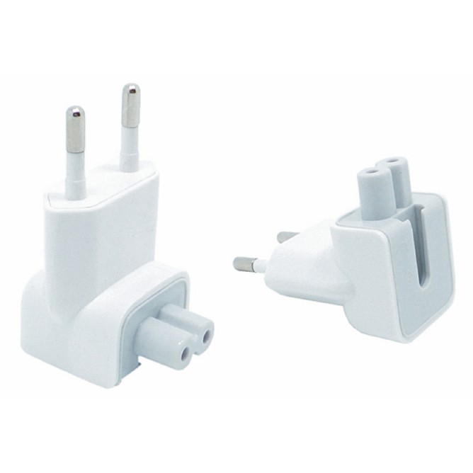 EU AC Plug Kepala Duckhead - OMAD6TWH White