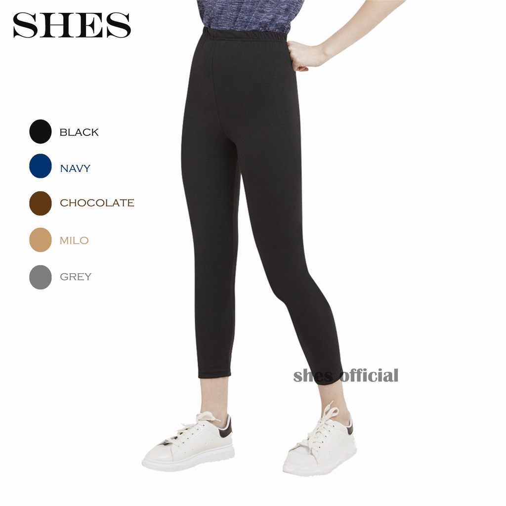 Laging Basic Premium Polos / Celana Leging Legging Laging Lagging Lejing Lajing Wanita Perempuan Pre