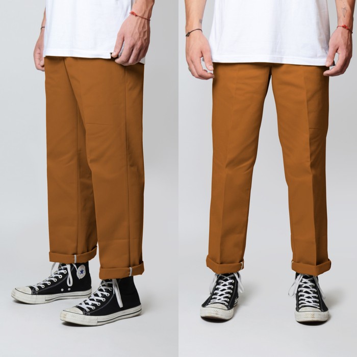 Dickies 873 Pants Brown Duck