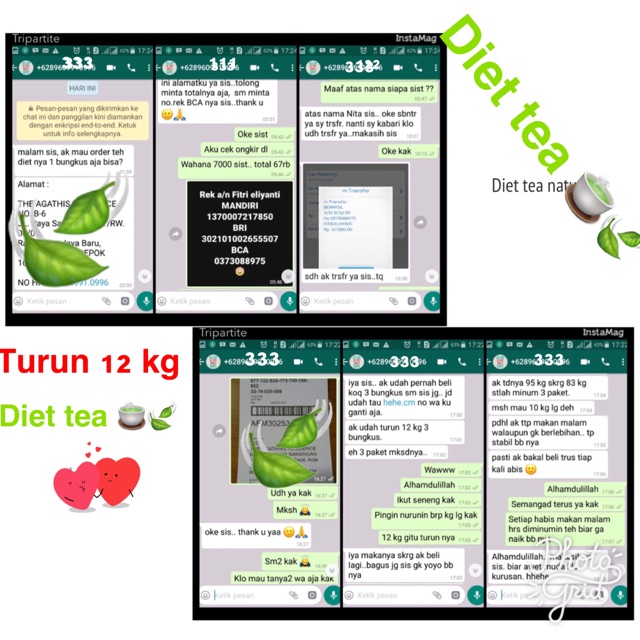 

Diet tea natural