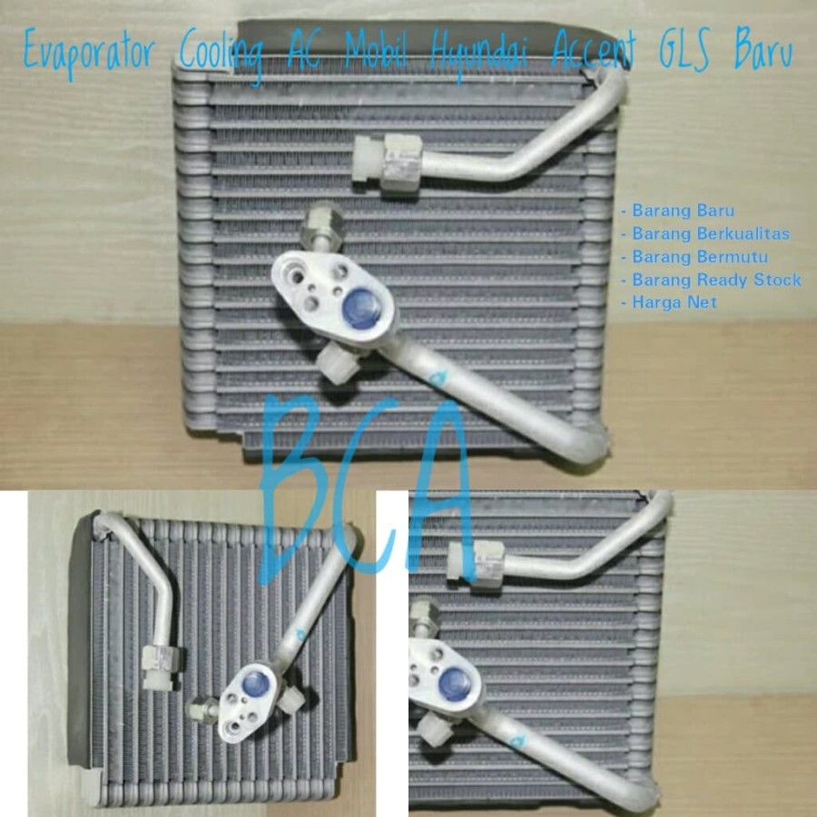 EVAPORATOR COOLING EVAP AC Mobil Hyundai Accent GLS Expansi Cacing KWALITAS TERBAIK