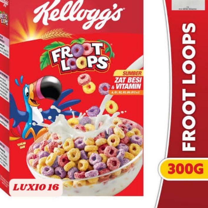 

か SEREAL KELLOGGS FROOT LOOPS 305G ♡