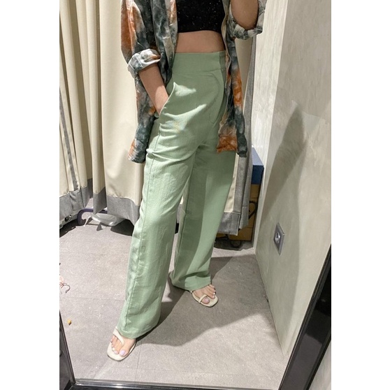 MOLA HIGH WAIST PANT / CELANA WANITA / OCLO OFFICIAL / CELANA PANJANG / CELANA KULOT PANJANG /