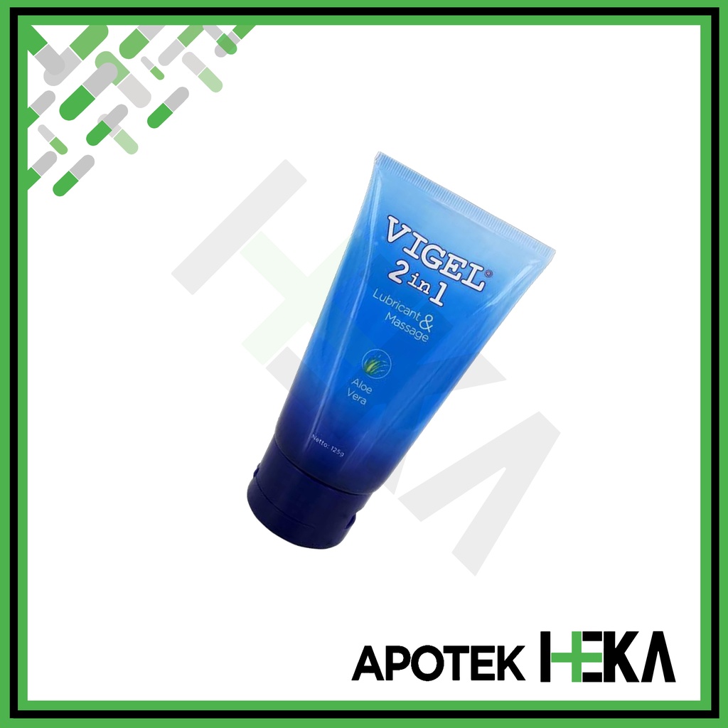 Vigel Lubricating Gel 2 in 1 125 gr - Gel Pelumas Konicare (SEMARANG)