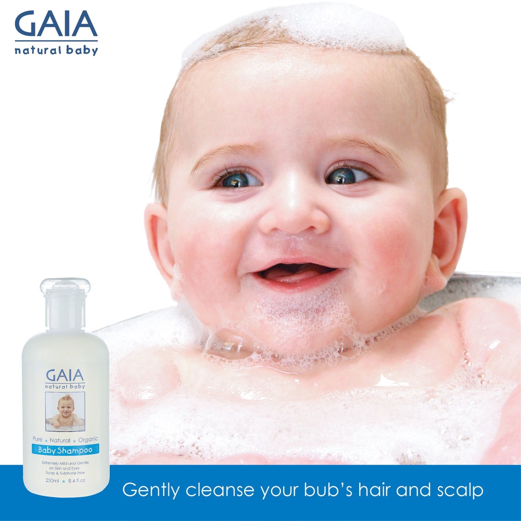 PERA404 SHAMPOO GAIA NATURAL BABY SHAMPOO 250 ML