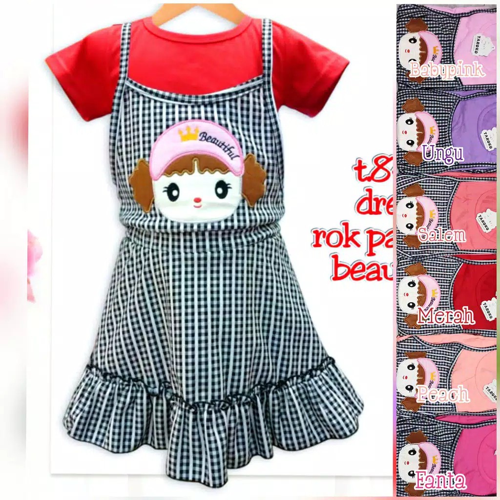 DRESS ANAK TAROKO 2 - 7 TAHUN