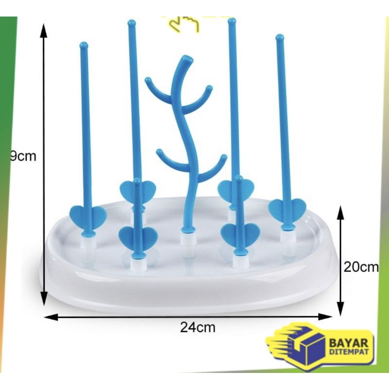 Rak Pengering Botol Susu dan Perlengkapan Makan Bayi