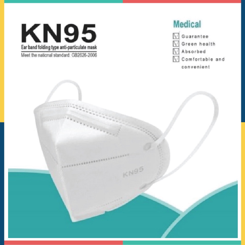 Masker KN95 Respirator N95 Filter Mask 5 PLY Medical Grade