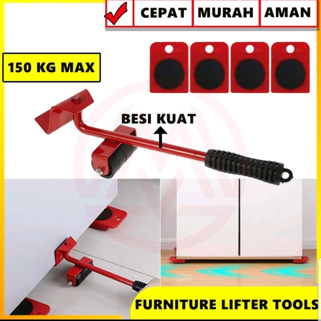 ALAT PEMINDAH BARANG BERAT CRANE HOME MOVING TOOLS FURNITURE LIFTER