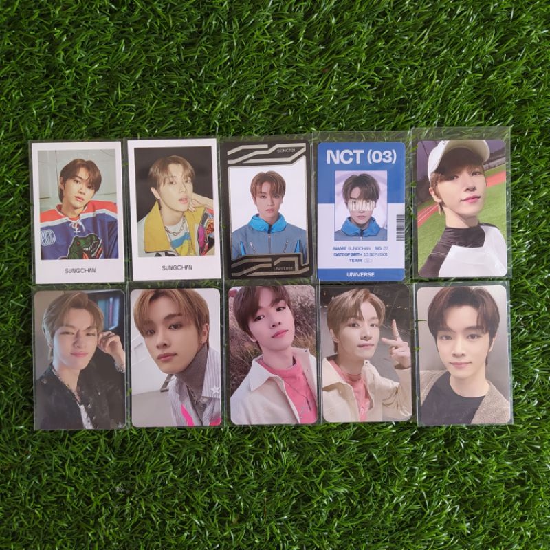 PHOTOCARD PC SUNGCHAN NCT UNIVERSE SMCU ALBUM SMTOWN 90's LOVE