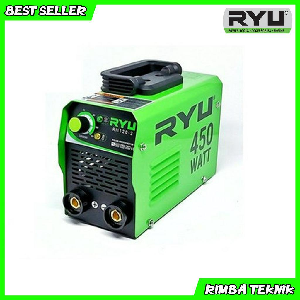 PROMO RYU Mesin Las Inverter MMA 120 IGBT 450 watt / Mesin las / Mesin trafo las / welding