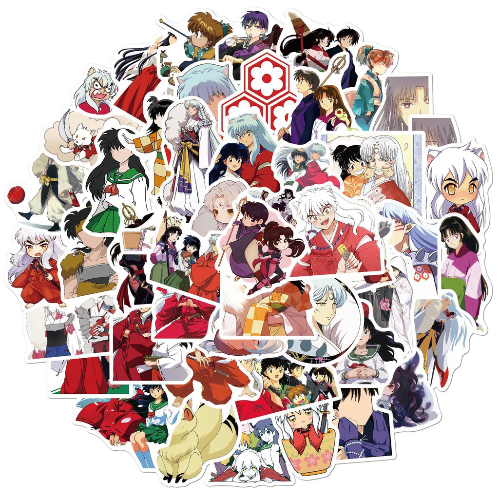 IN002 – Sticker / Stiker / Alat Tulis Anime Manga Cosplay Jepang Inuyasha