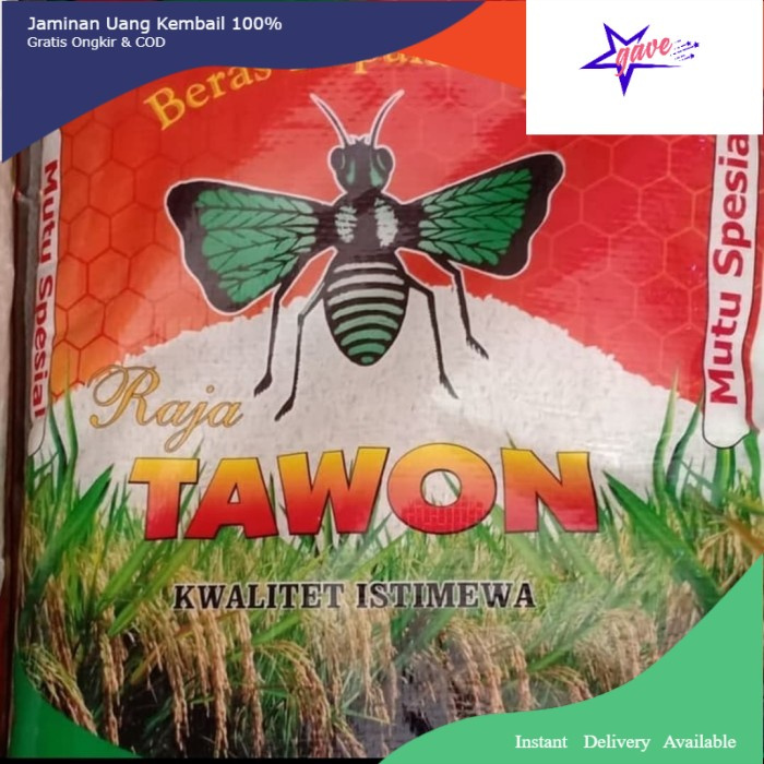 

[ COD ] Beras tawon 5kg (KHUSUS GOJEK SURABAYA)