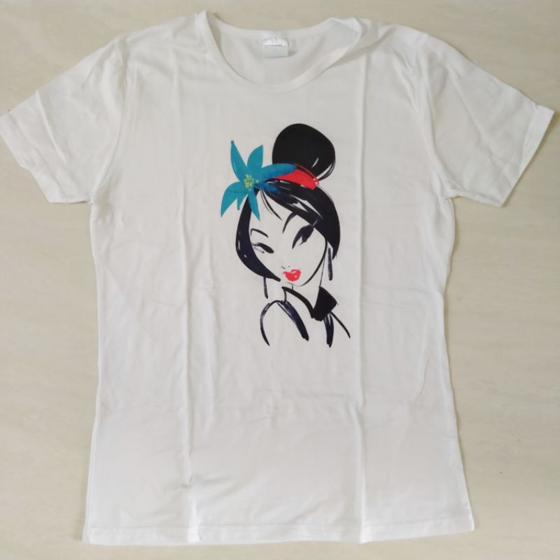 Baju Kaos Tshirt Disney Gambar Mulan
