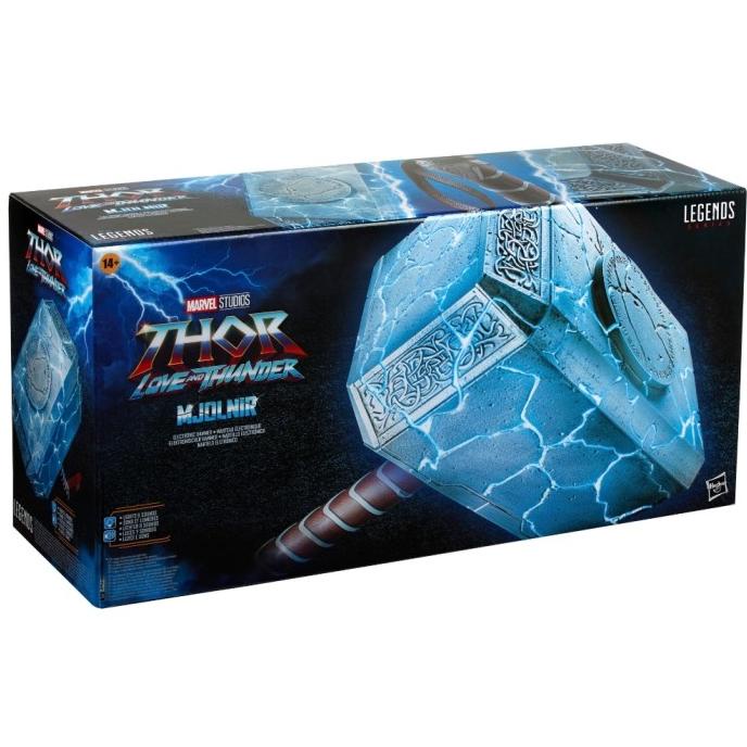 MARVEL LEGENDS PROP REPLICA THOR LOVE AND THUNDER MJOLNIR SDFSD5465
