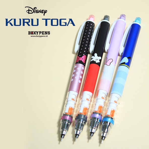 

Uni Kuru Toga Auto Lead Rotation Mechanical Pencil - 0.5 mm - Disney