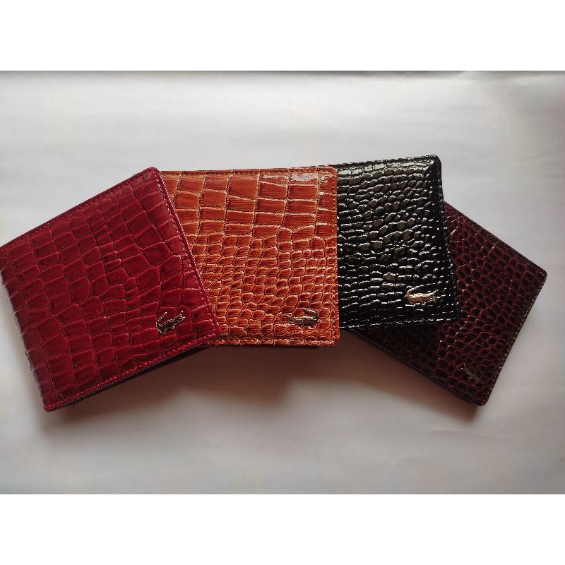 Dompet Lipat Pria Crocodile Dompet Model Kulit Buaya