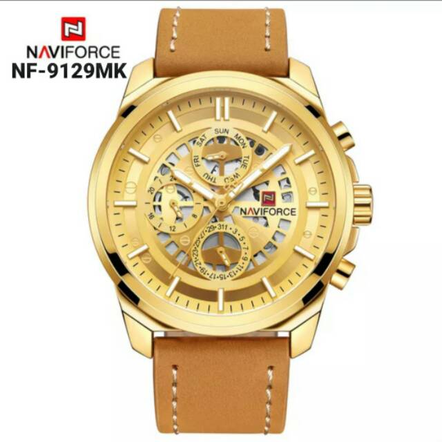 JAM TANGAN PRIA NF9129MK KUALITAS ORIGINAL