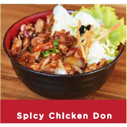 

Donburi Spicy Chicken