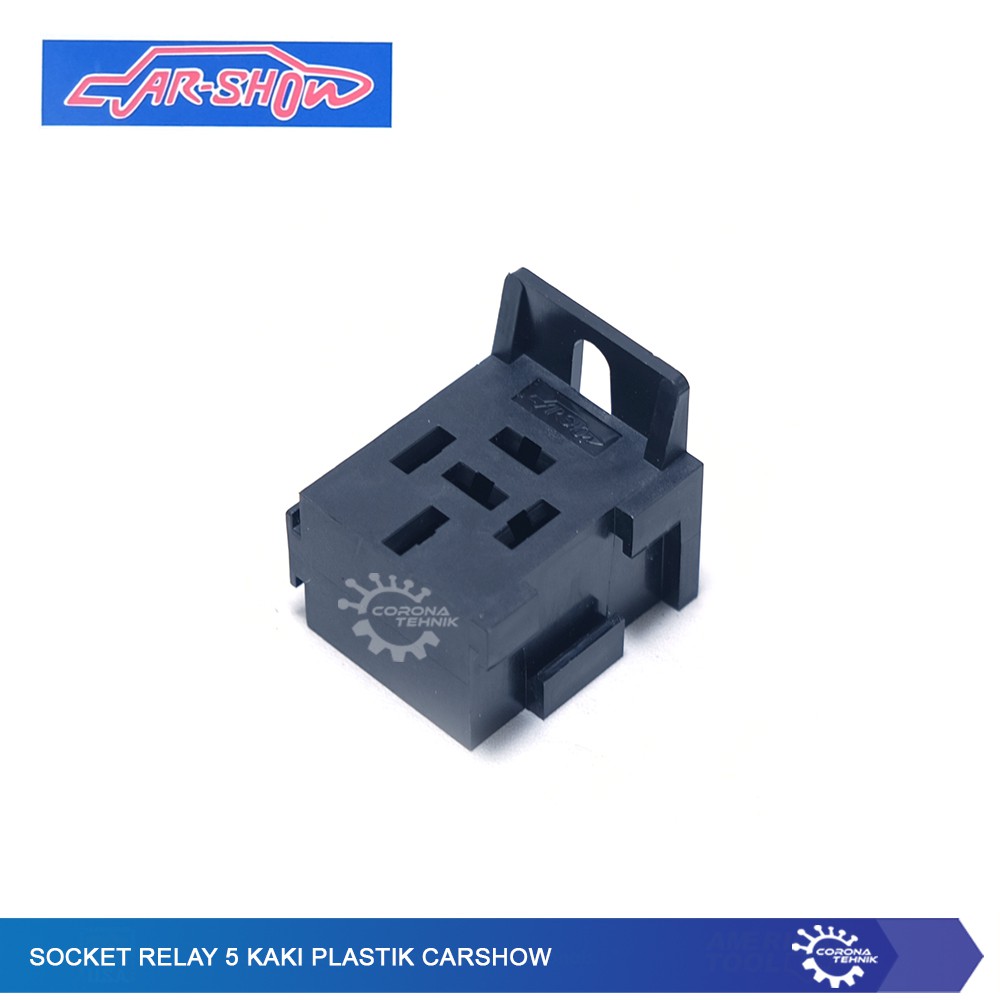 Carshow - Socket Relay 5 Kaki Plastik