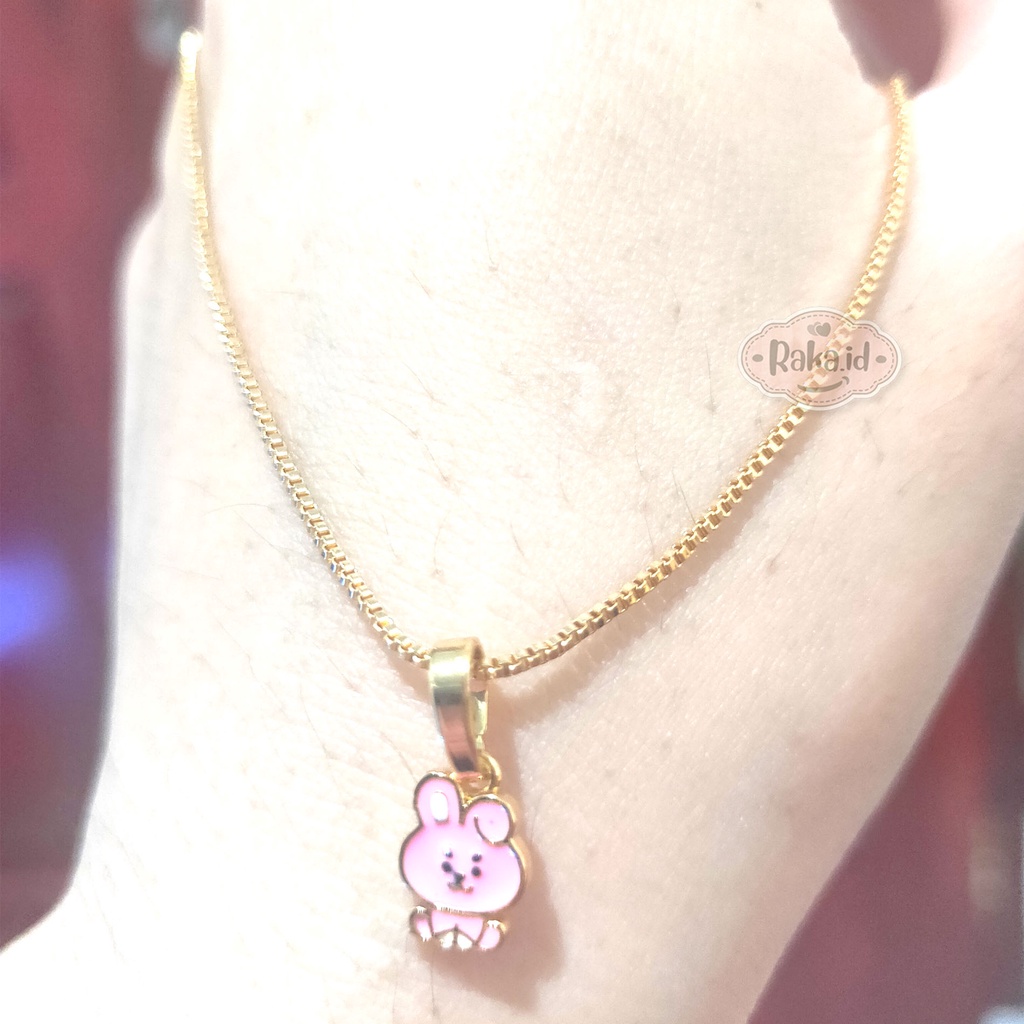 Kalung Anak Rantai Italy Motif Cooky Perhiasan Cantik Anak 1146