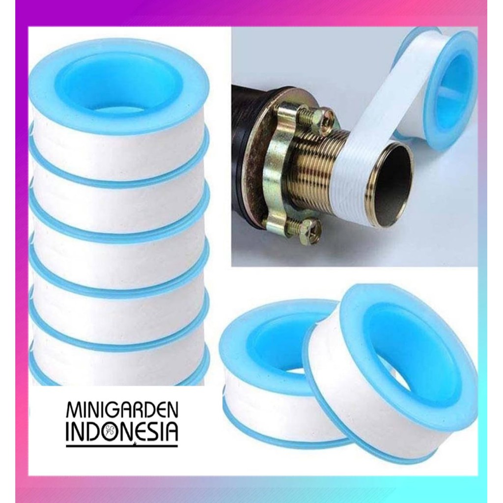 SEAL TAPE 1/2 INCH 10M  Solatip Keran Pipa Kran Air penutup kran bocor isolasi sealtape teflon tape