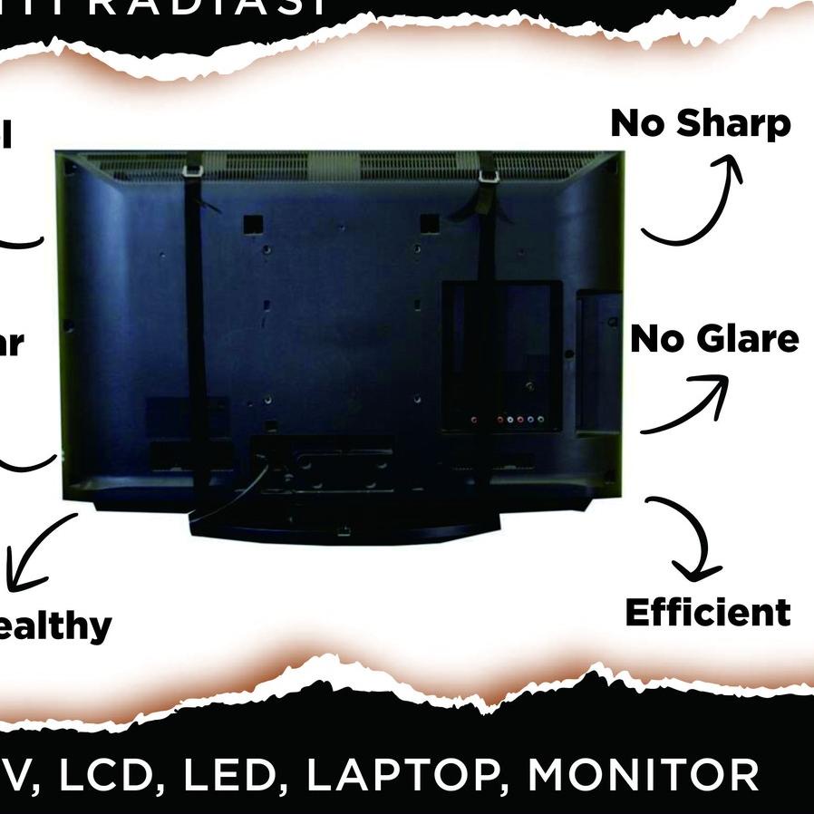 24  Pelindung Lapscreen protector anti gores kacamata radiasi layar lcd monitor tv asus hp lenovo ac