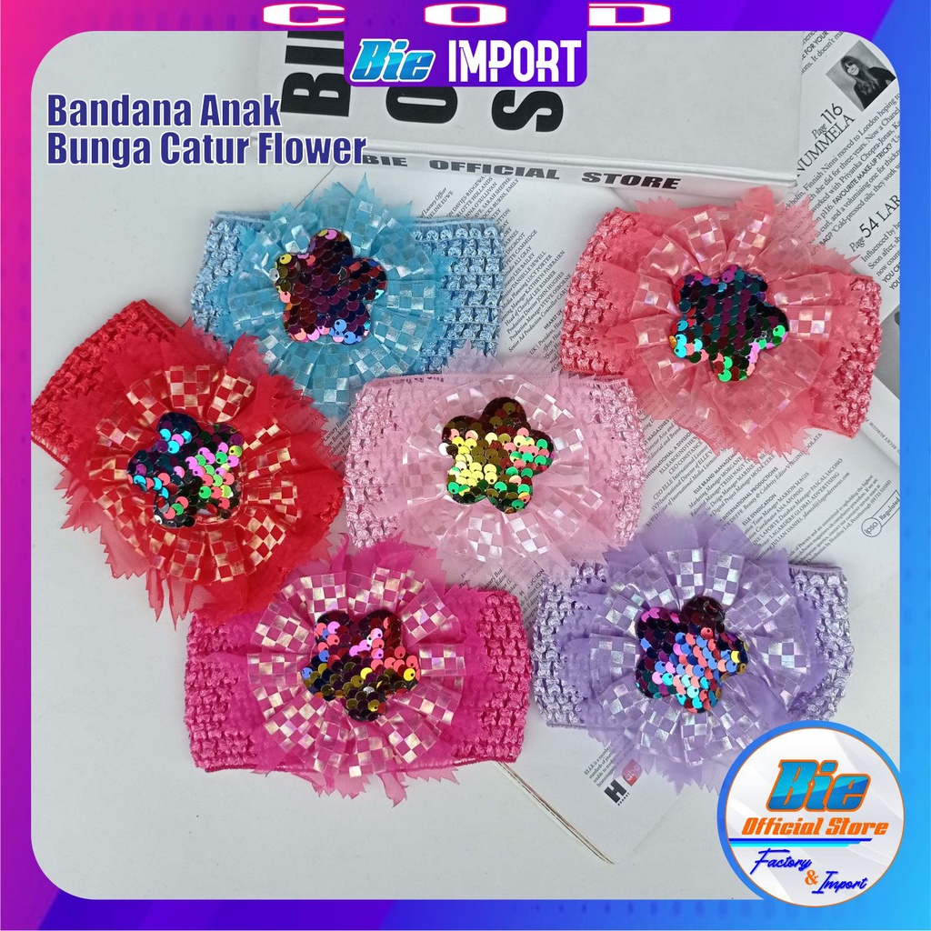 Bandana Anak Bayi Premium Karakter Impor Best Seller