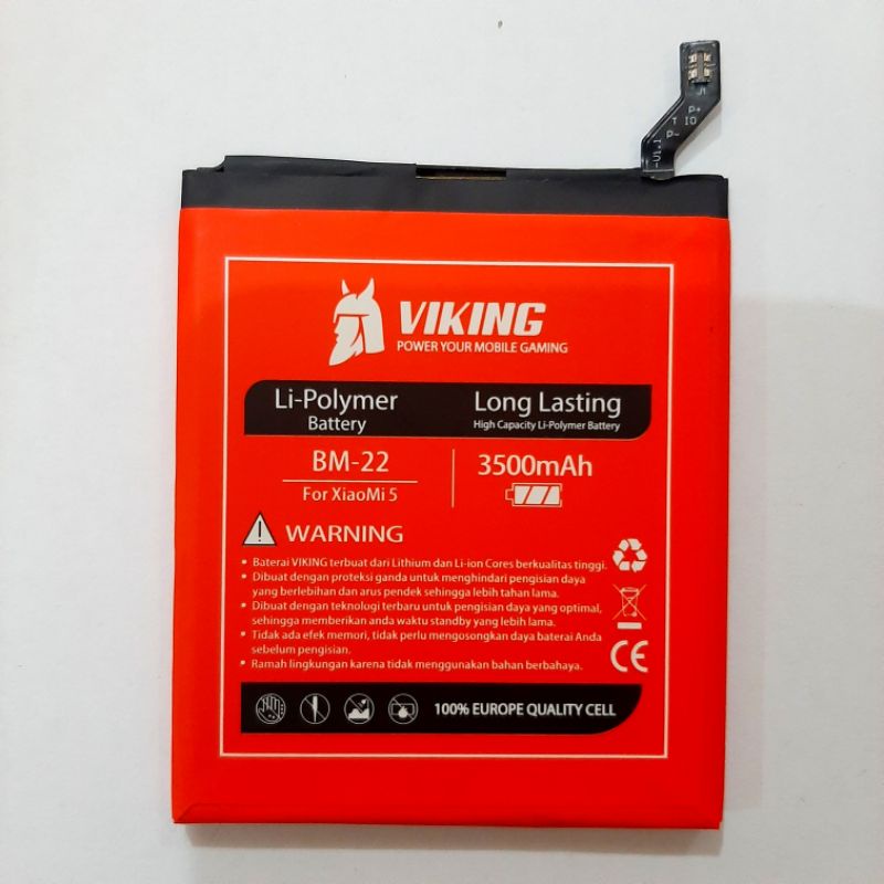 Baterai VIKING Double Power Original XiaoMi BM22 Mi5 Batre Mi 5 BM 22 Bm-22