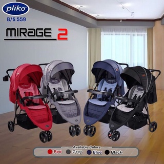 Pliko - Stroller 559 &quot;New Mirage 2&quot; 4W