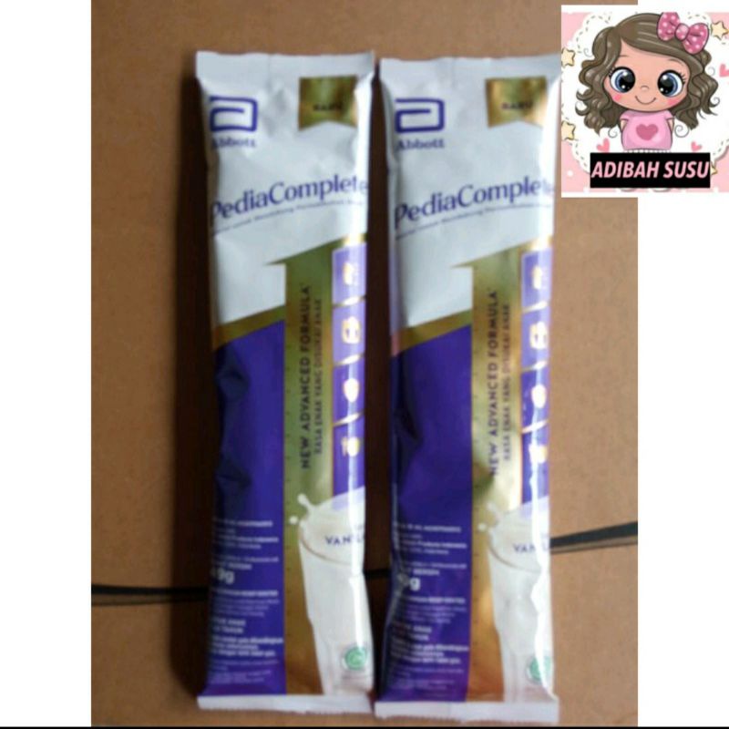 PEDIASURE COMPLETE SACHET 49GR/PEDIA COMPLETE VANILLA/PEDIASURE SACHET_NEW
