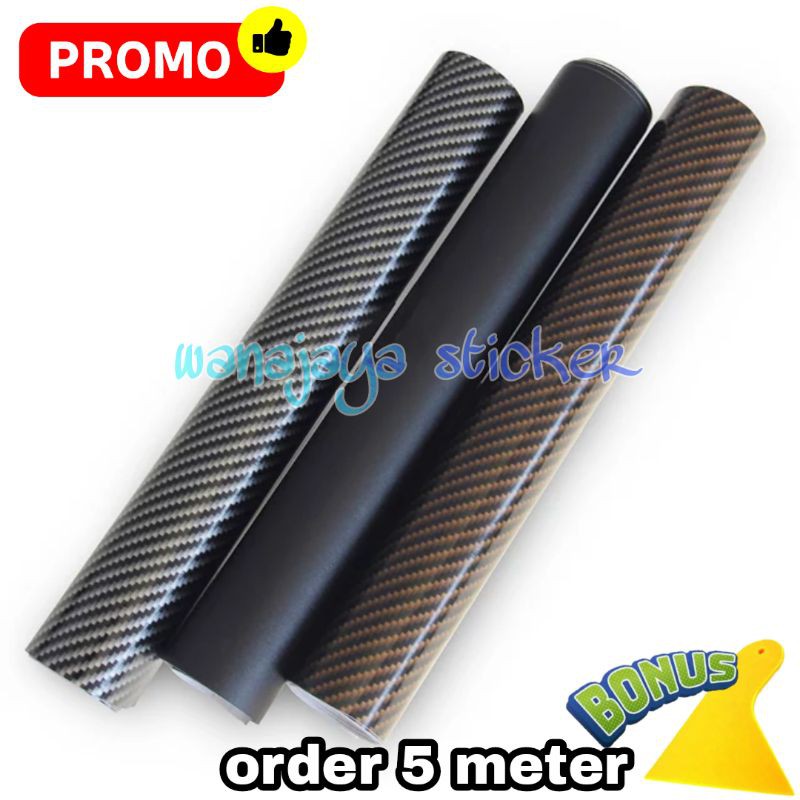 STICKER SKOTLET MOTOR CARBON / STIKER CARBON 5D / SKOTLER MOTOR CARBON 5D / STIKER SKOTLET KARBON 5D