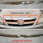 hood moulding list kap mesin kap Innova 2005-2007