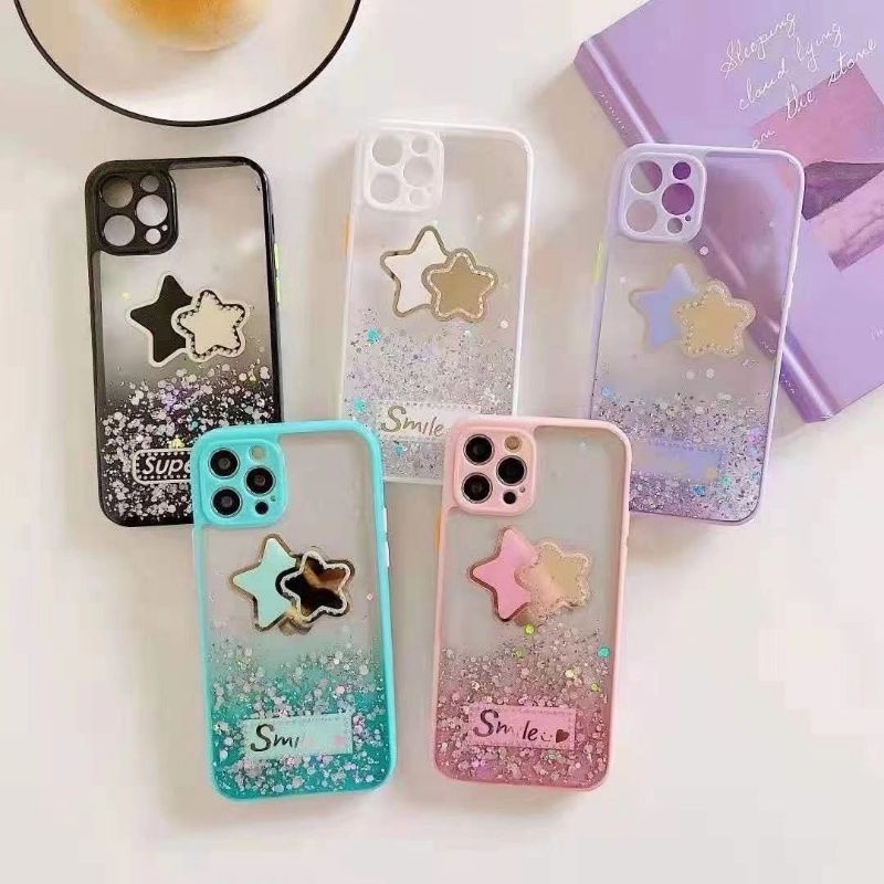 Case Oppo A52 A92 Casing Bling Glitter Aero Protect Camera