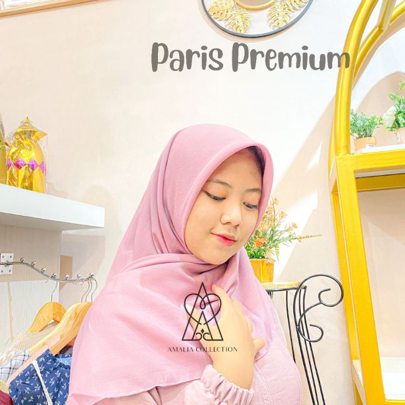 Hijab Paris Premium Import // segiempat paris premium super