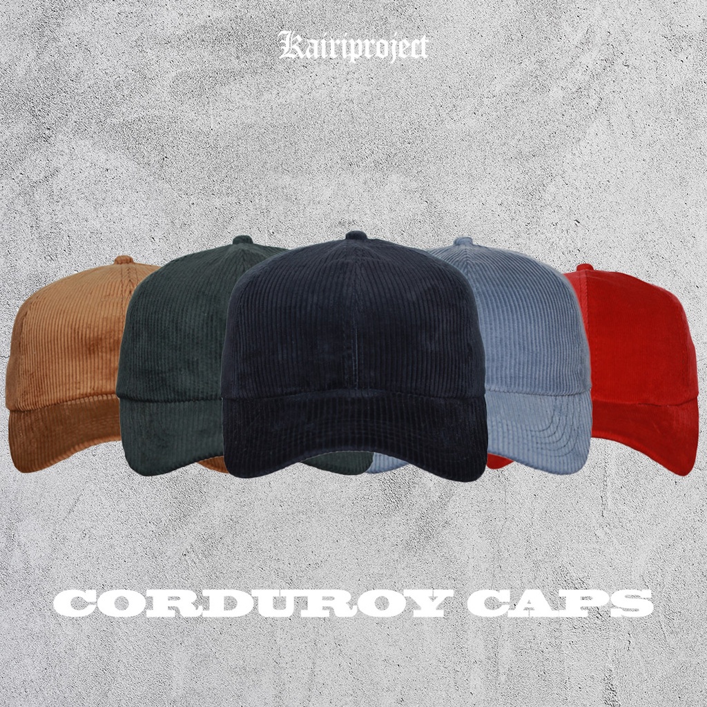 CORDUROY CAPS POLOS