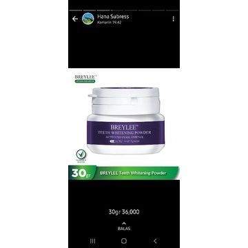 breylee pemutih gigi