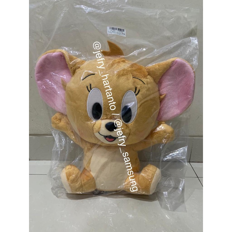 Toreba Exclusive Boneka Import Tom & Jerry Big Happy Jumbo Besar Original Warner Bros Jepang Kado Ha