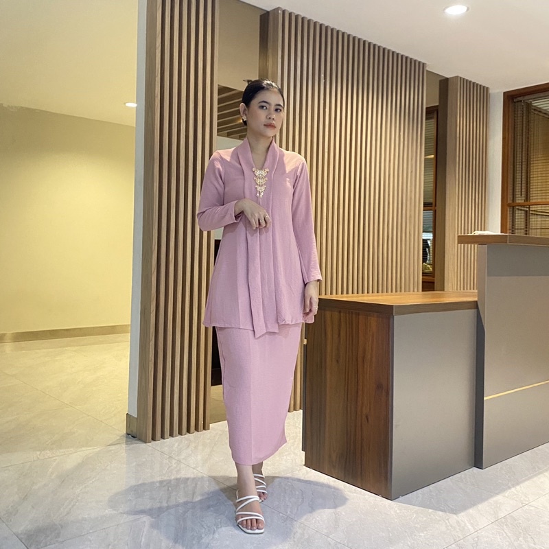 Hoolaqueen - Deffect/Minor One Set Kurung - Set Melayu - Set Kurung Crinkle