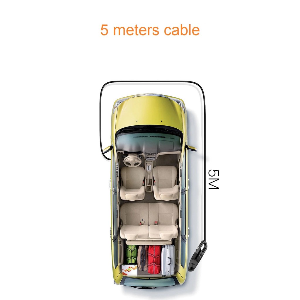 Vacuum Cleaner Penyedot Debu Mobil 120W 12V - F0025