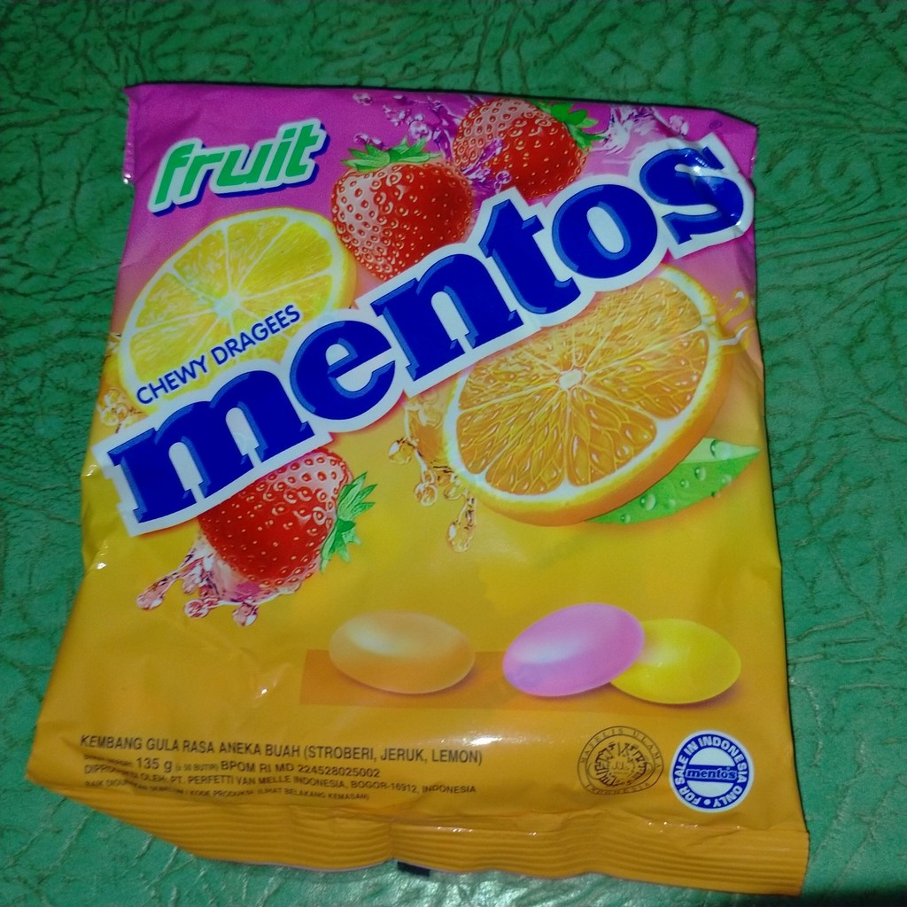 

PERMEN MENTOS 225g (45x5g)