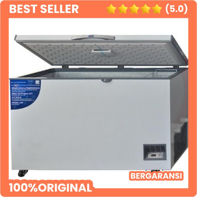 GETRA CHEST FREEZER GEA TYPE AB-506-T-X BOX LEMARI PEMBEKU AB506TX MURAH PUSAT MESIN SEMARANG