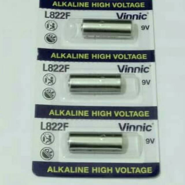 BATERAI VINNIC L8822F 29A 9V ORIGINAL