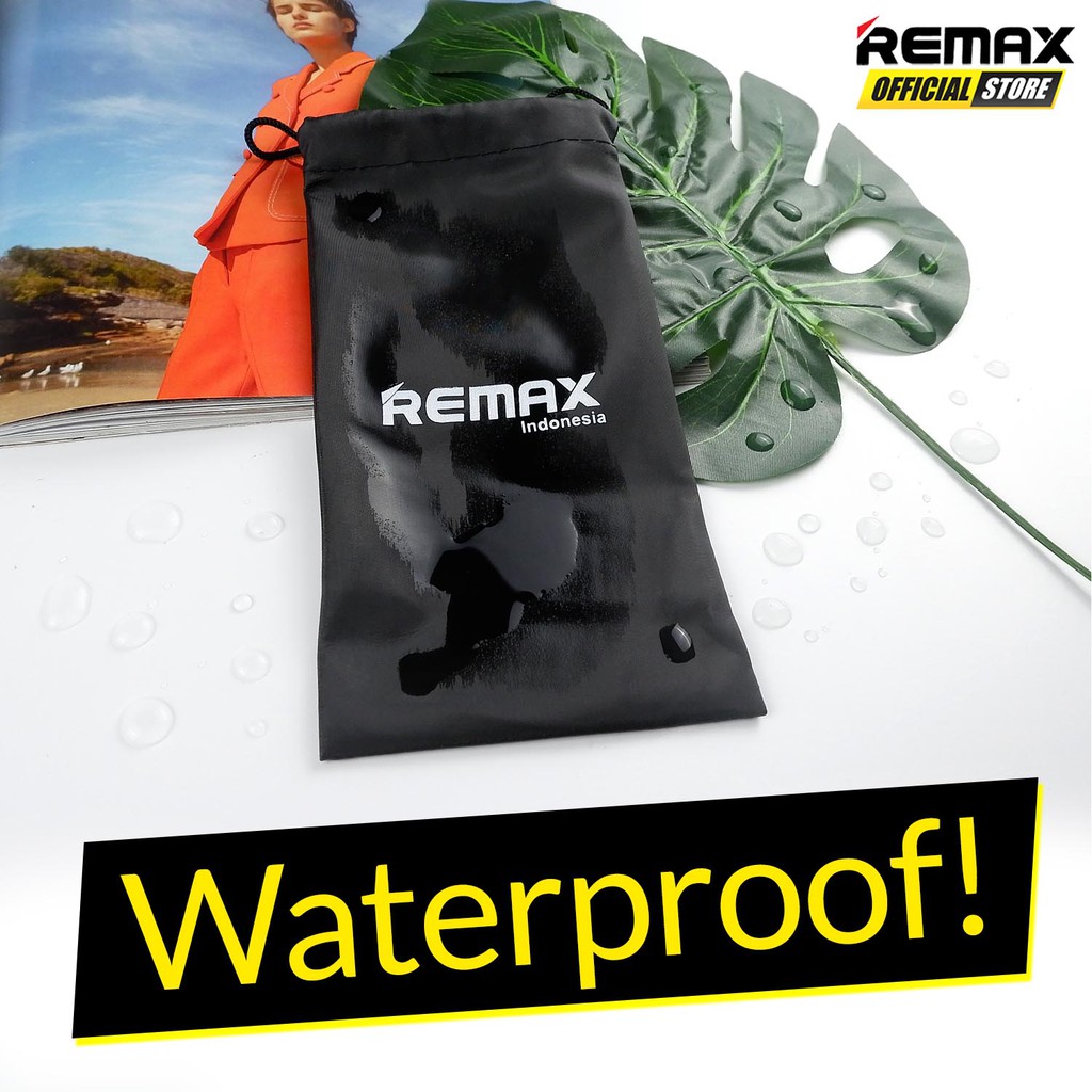 Remax Premium Phone Pouch Powerbank Bag Sarung HP Kantong Handphone