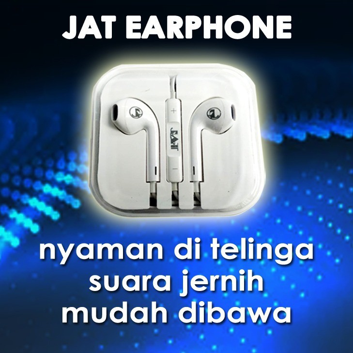 Headset Hands-Free Merek JAT | Quality Garansi